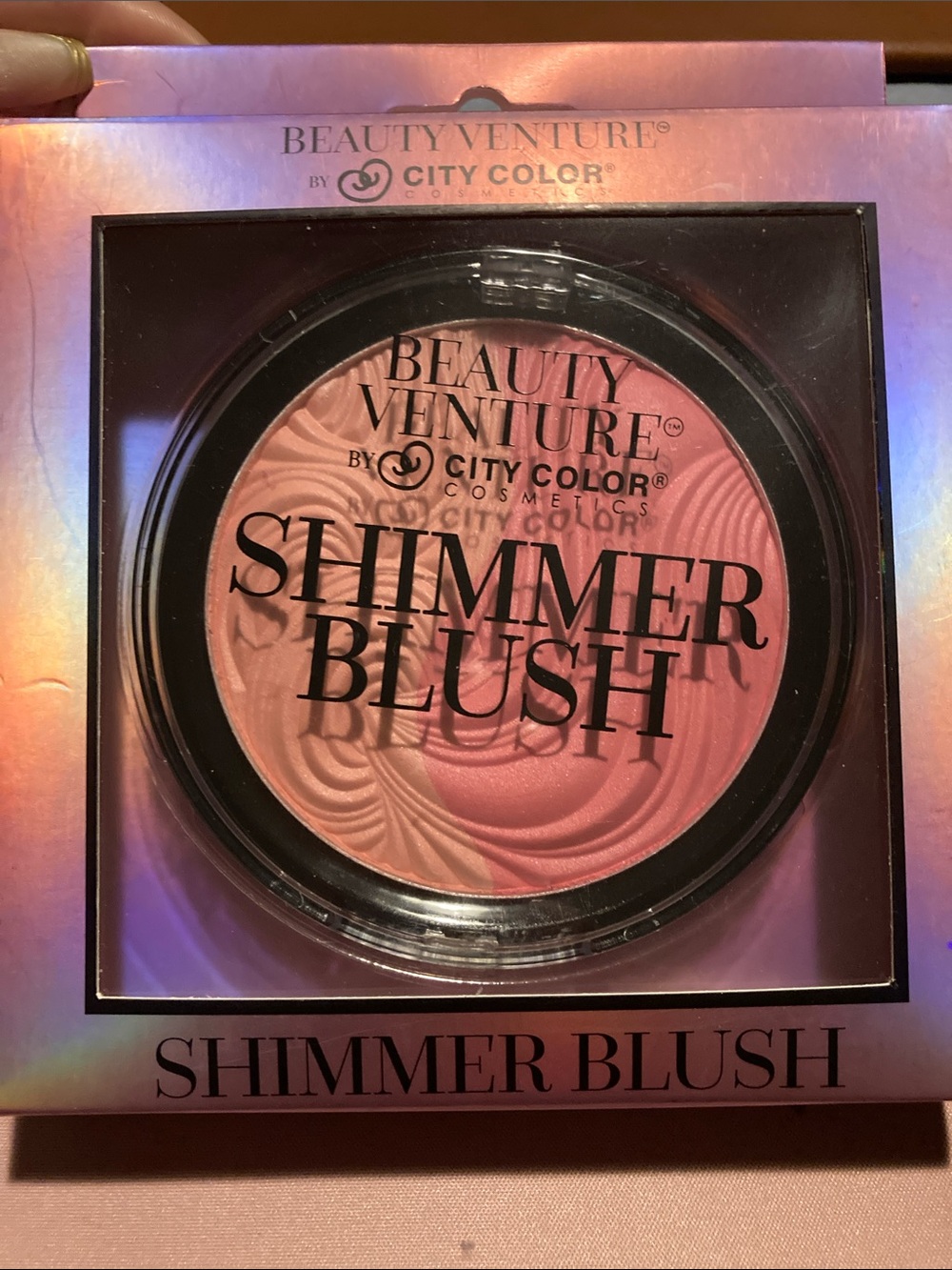 Beauty Venture Shimmer Blush – Radiant Pink Glow